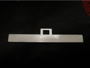 verticales persianas de tablillas gancho las piezas repuesto el la reparación reemplazo pieza tablilla ventana ciega 3d print model - Mito3D