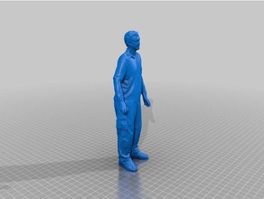 trev scan people 3d print model - Mito3D