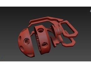 titanfall arco granada - versão eletrônica adereços 3d print model - Mito3D