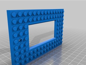 ışık kapak LEGO geçin ev gereçleri lego anahtarı plaka 3d print model - Mito3D