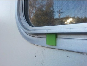 Fenster Weinen Abdeckung Ersatz-Teile Freizeit-Fahrzeug windows 3d print model - Mito3D
