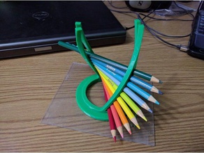 échelle de crayon l'hélice l'art des outils 3d print model - Mito3D