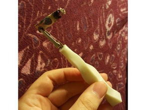 roach clip hand tools 420 blunt joint marijuana weed 3d print model - Mito3D