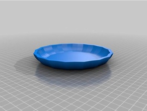 starry glass's saucer containers customized 3d print model - Mito3D