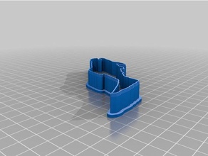 dunkleosteus cookie cutter cucina & sala da pranzo su misura 3d print model - Mito3D