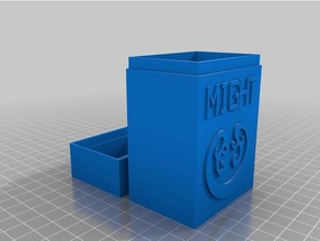potrebbe deck box office su misura 3d print model - Mito3D