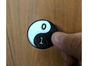 personalizable coderdojo de la moneda monedas & insignias personalizador 3d print model - Mito3D