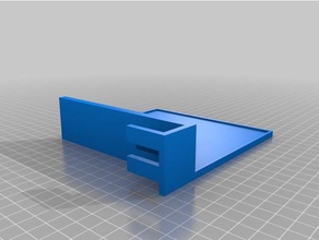 cd side shelf household tray bracket mount study 3d print model - Mito3D