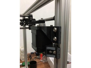 hipercubo motor de ajuste ángulo Impresora 3d las piezas la impresora tech2c 3d print model - Mito3D