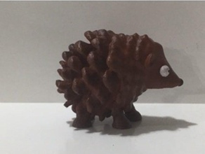 ouriço esculturas animais ornamento scan escultura 3d print model - Mito3D