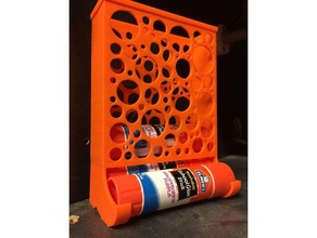 Klebestift rack Werkzeug-Halterungen & - Boxen 3d-drucken unsichtbar kleben orange, abs prusa i3 lila Leim 3d print model - Mito3D