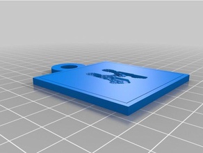 lego nous 2d art personnalisé 3d print model - Mito3D