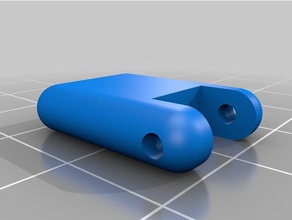 bulldog zip accessoires clip le remplacement toggle fermeture à glissière 3d print model - Mito3D