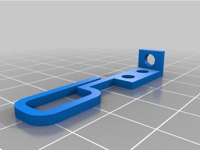 filament guide 3mm mount holes 3d printer accessories 3d print model - Mito3D