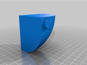 lego 3x3x2 round 3d print model - Mito3D