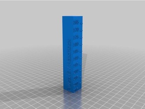 il mio personalizzati, calibrazione di temperatura torre Stampa 3d prove su misura 3d print model - Mito3D