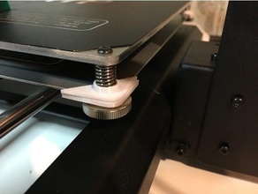 chauffée lit stabilisateurs de monoprice maker sélectionnez v21 wanhao i3 Imprimante 3d accessoires mods makerselect mod duplicateur y le transport 3d print model - Mito3D