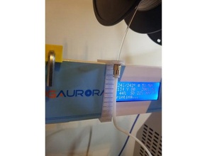 jg aurora a3 filament guide L'imprimante 3d de pièces inverse bowden les mises à niveau 3d print model - Mito3D