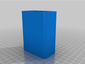 abgerundete box tv-Fernbedienung Container kundengebundene 3d print model - Mito3D