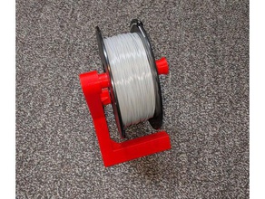 one piece spool holder 3d printer accessories filament filament-spool stand 3d print model - Mito3D