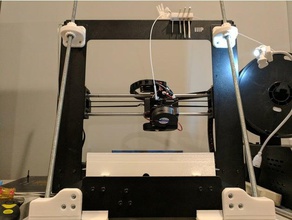 y-axis rod alignment tool 3d printer accessories duplicator maker select monoprice v21 wanhao 3d print model - Mito3D