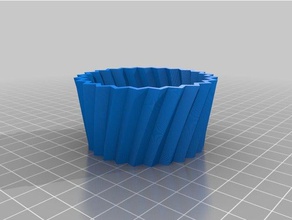 meu personalizados praça vaso copa do bracelete gerador decoração personalizado 3d print model - Mito3D