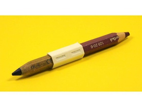 giunto matite colorate strumenti di disegno la matita titolare 3d print model - Mito3D