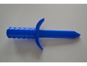 mini dagger toys & games knife sword 3d print model - Mito3D