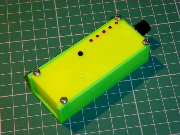 caso velleman de bolsillo medidor vu kit mk115 la electrónica sonido k8200 3D print model - Mito3D