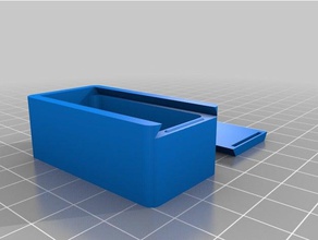 meine individuelle box schieben Spitze Container kundengebundene 3d print model - Mito3D