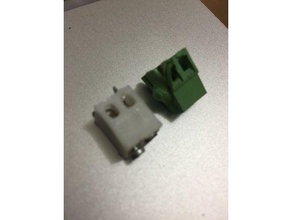 screw terminal block replacement parts tevo tarantula 3d print model - Mito3D