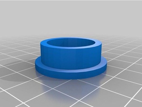 circular device foot speaker support stand 3d print model - Mito3D
