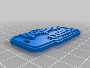 z m n keychains customized 3d print model - Mito3D