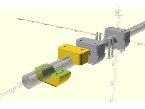 Rohr-Halterung Werkzeug-Halterungen & - Boxen 3d print model - Mito3D