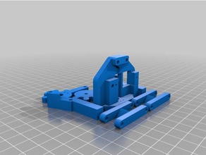 simple printable servo gripper repaired robotics 3d print model - Mito3D