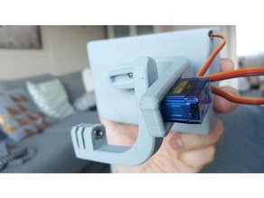 arduino cardan micro servo de la caméra gopro 3d print model - Mito3D