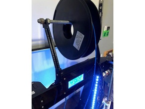 anet a8 filament biriktirme tutucu 3d yazıcı aksesuarları parçaları yükseltme filaman prusa i3 spoolholder makara monte edin 3d print model - Mito3D