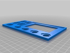 armada card tray split into two parts toy & game accessories star wars 3d print model - Mito3D