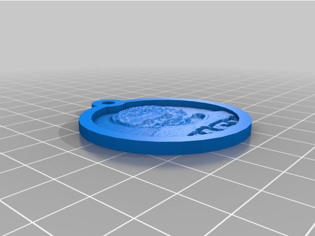 my customized keychain lithopane - keychains 3D print model - Mito3D