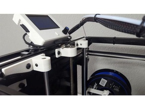hypercube z rail mount 3d printer parts 3d print model - Mito3D