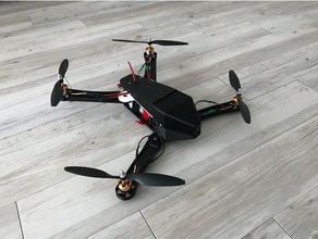 quadrocopter - explorer v2 spor ve açık hava drohne drone katlanabilir quadcopter 3d print model - Mito3D