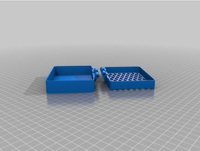 grate box remix containers 3d print model - Mito3D