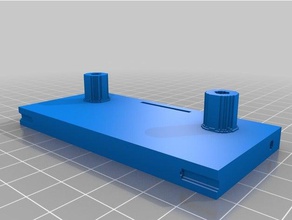 3d slash cadre du récepteur plateau 90mm v15 halfb 3d print model - Mito3D