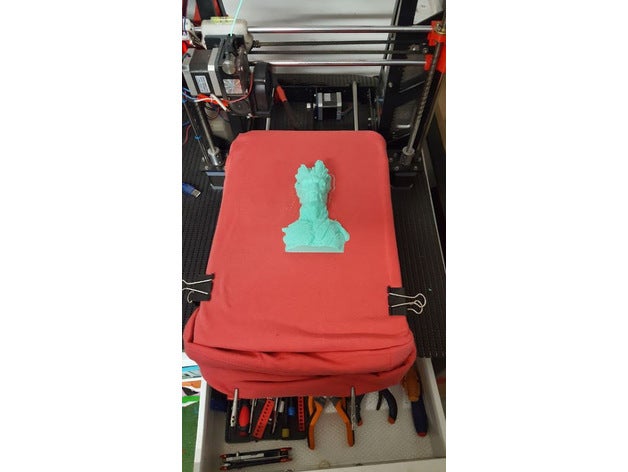 printed t-shirt platform 3d printer accessories filaflex ninjaflex 3D print model - Mito3D