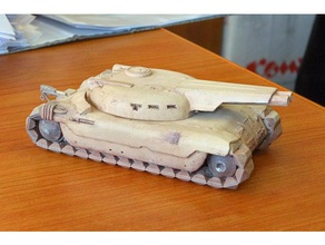 dune 2 - pesado tanque de asedio vehículos 3d print model - Mito3D