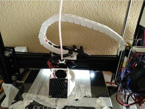 tevo tarantula x-Achse Kabel-Kette 3d-Drucker Teile montieren 3d print model - Mito3D