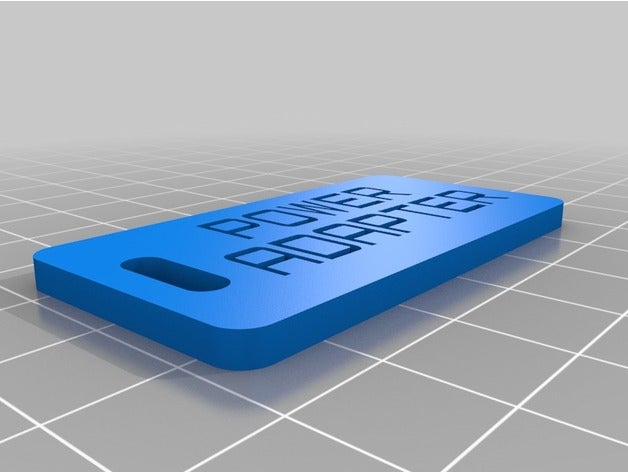 il mio personalizzato customizer versione bagagli etichetta organizzazione su misura 3D print model - Mito3D