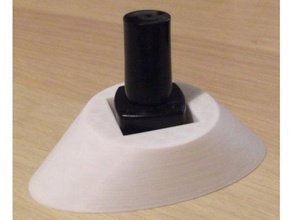 un-knock-over-able nail polish holder accessories 3d print model - Mito3D