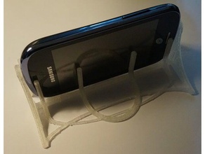 samsung galaxy centura telefon yatay tutucu cep telefonu 3d print model - Mito3D