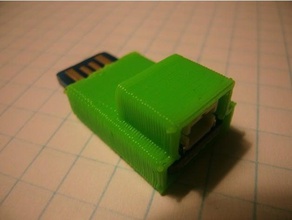 usb batteria ai polimeri di litio caricabatterie caso l'elettronica 3d print model - Mito3D